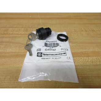 Telemecanique ZA2BG4 Square-DSchneider Key Selector Switch