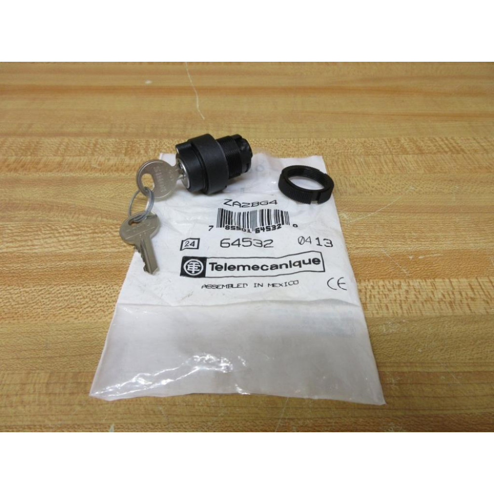 Telemecanique ZA2BG4 Square-DSchneider Key Selector Switch