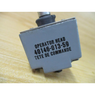 Allen Bradley 40146-013-59 Limit Switch Operating Head WO Screws - Used