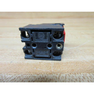 General Electric CR304XC11B Contact Block GE W Lock - Used