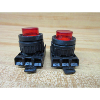 ABB CBK-PR RedButton 1SFA616000-AAA (Pack of 2) - Used