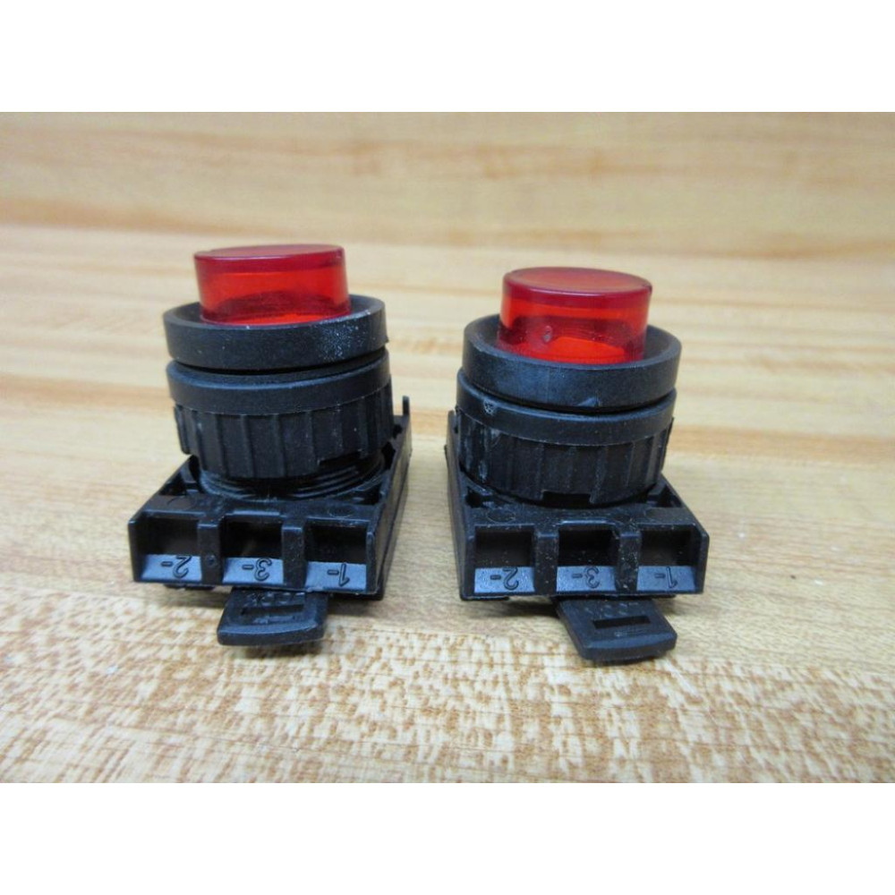 ABB CBK-PR RedButton 1SFA616000-AAA (Pack of 2) - Used