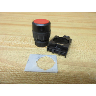 ABB CBK-KPR Red Button 1SFA616001-AAA W Legend Plate (Pack of 2) - Used
