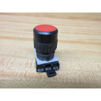 ABB CBK-KPR Red Button 1SFA616001-AAA W Legend Plate (Pack of 2) - Used