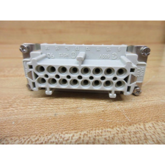 Harting HAN-E16F Connector Insert 09330162701 - New No Box