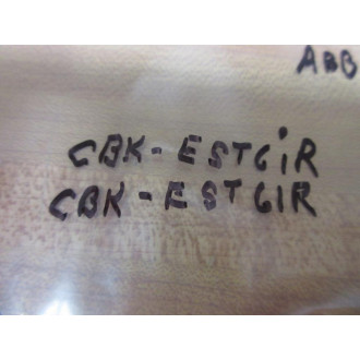 ABB CBK-EST6IR E-Stop Button CBKEST6IR - New No Box