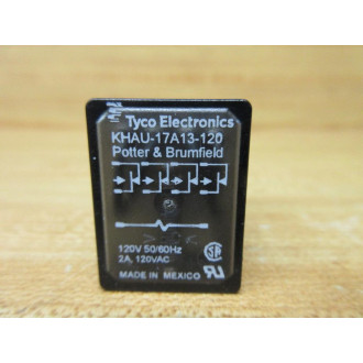 Potter & Brumfield KHAU-17A13-120VAC Tyco Electronics Relay KHAU17A13120VAC - New No Box