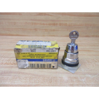 Square D 9001-KS34K1 Selector Switch 9001KS34K1