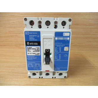 Cutler-Hammer HFD3030 Eaton 30A Circuit Breaker HFD3030L - New No Box