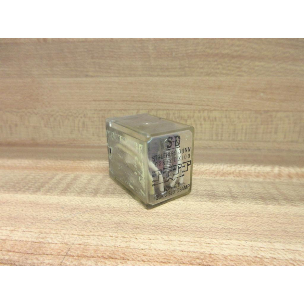 Struthers Dunn C281XDX100-120V AC Relay C281XDX100 - Used