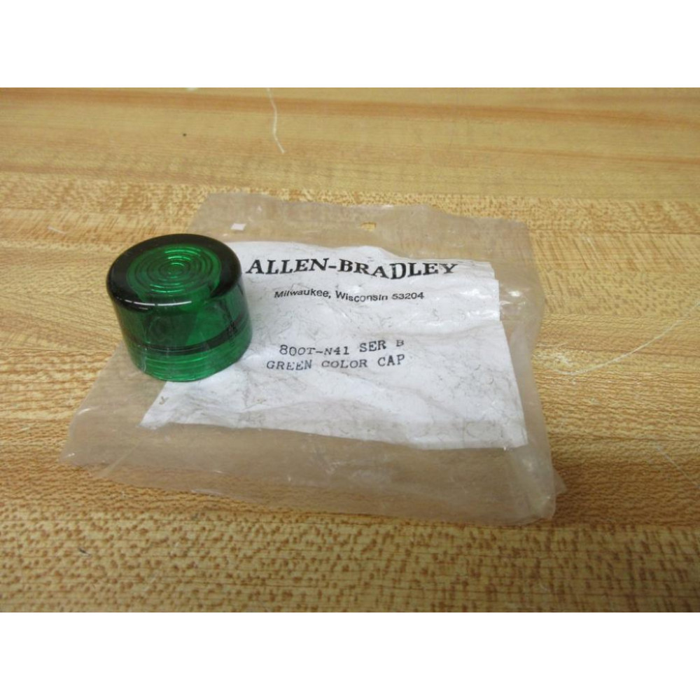 Allen Bradley 800T-N41 Green Lens Series B