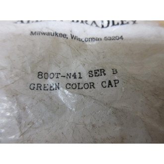 Allen Bradley 800T-N41 Green Lens Series B