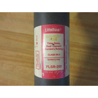 Littelfuse FLSR 200 Fuse Cross Ref 486L56 - Used