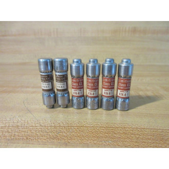 Buss KTK-R-1 Bussmann Fuse Cross Ref 4XC19 (Pack of 6) - New No Box