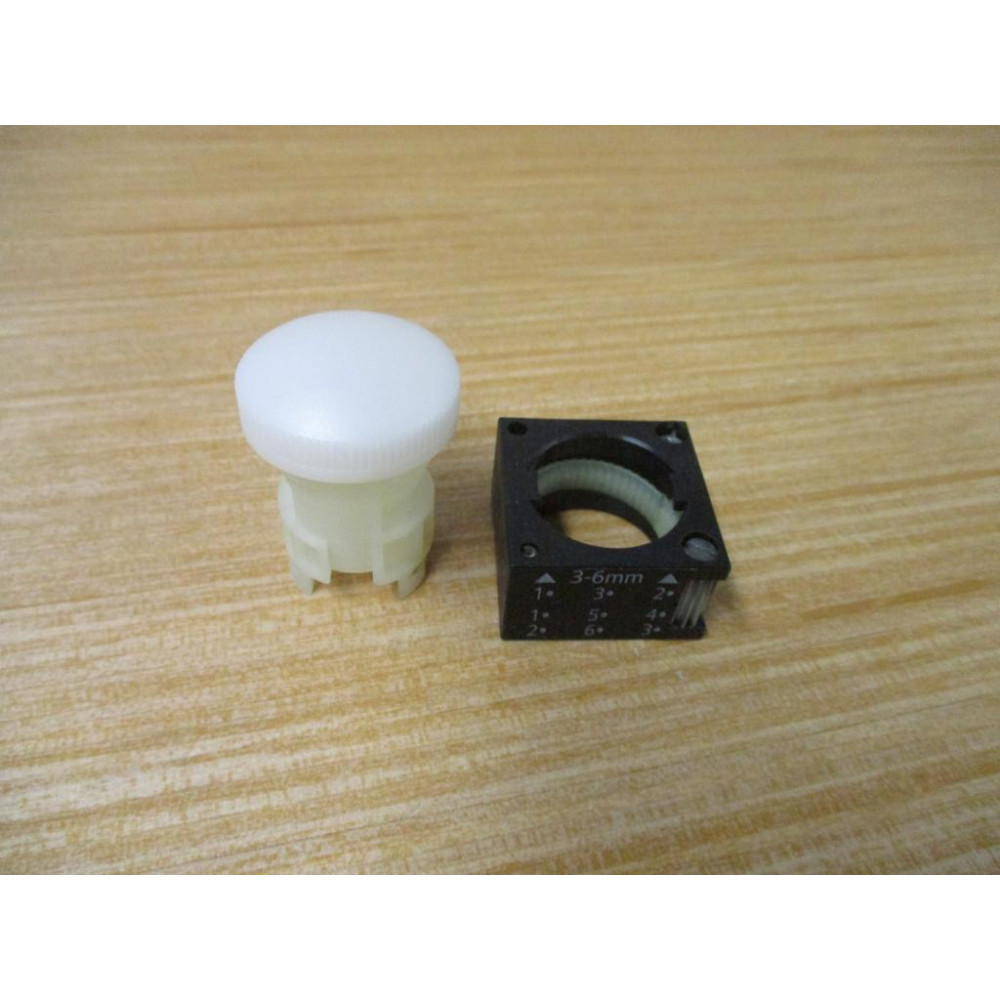Siemens 3SB3 204-6BA60 White 3SB32046BA60 W Base - New No Box