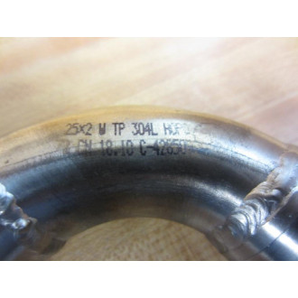 Kolano C-42850 25x2 AISI 304L Tube C42650 - New No Box