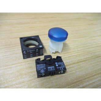 Siemens 3SB3 217-6AA50 Blue 3SB32176AA50 Complete - New No Box