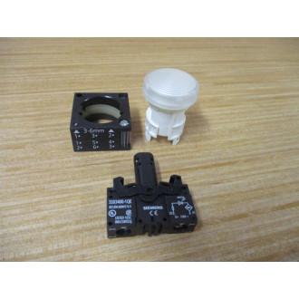 Siemens 3SB3 248-6BA70 Clear 3SB32486BA70 Complete - New No Box