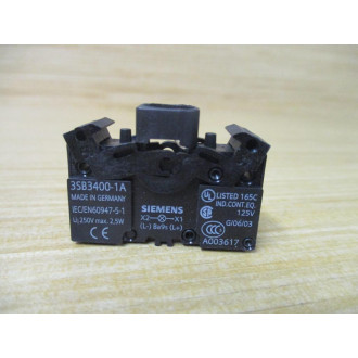 Siemens 3SB3 240-6BA00 Amber 3SB32406BA00 Complete - New No Box