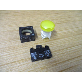 Siemens 3SB3 240-6BA30 Yellow 3SB32406BA30 Complete - New No Box