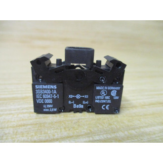 Siemens 3SB3 240-6BA30 Yellow 3SB32406BA30 Complete - New No Box