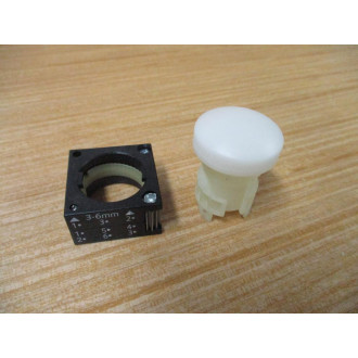 Siemens 3SB3 240-6BA60 White 3SB32406BA60 W Base - New No Box
