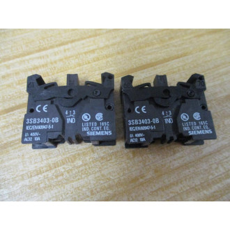 Siemens 3SB3 610-2EA11-0CC0 Switch 3SB36102EA110CC0 Complete - New No Box