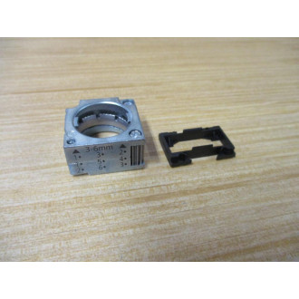Siemens 3SB3 655-0AA31-0CC0 Yellow 3SB36550AA310CC0 W3SB3403-0A,Base,Clip - New No Box