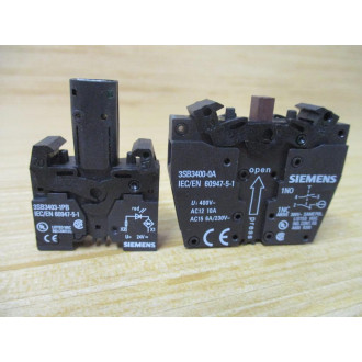 Siemens 3SB3 247-0AA21 Red 3SB32470AA21 Complete - New No Box