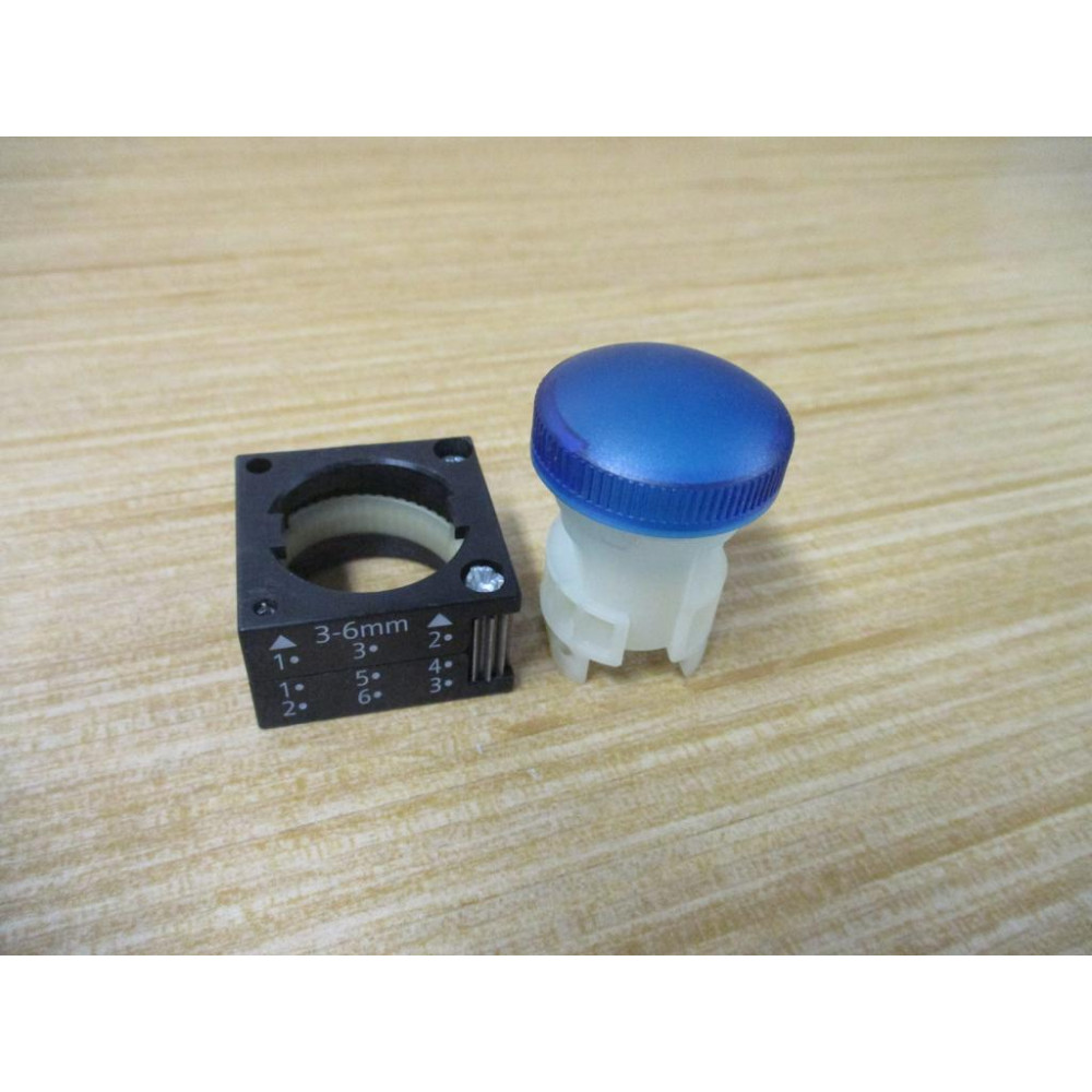 Siemens 3SB3 244-6BA50 Blue 3SB32446BA50 W Base - New No Box