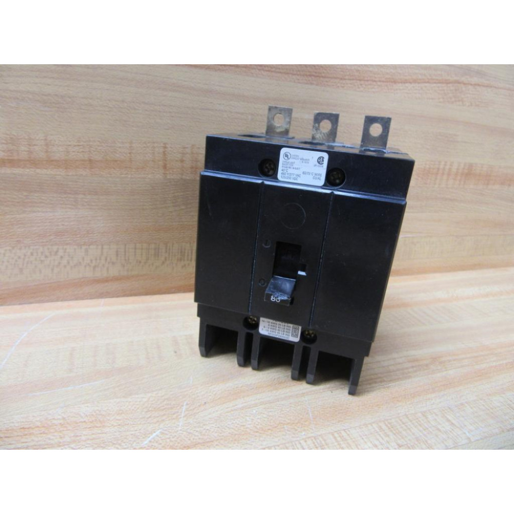 Cutler Hammer GHB3080 Circuit Breaker 80A 3P - Used