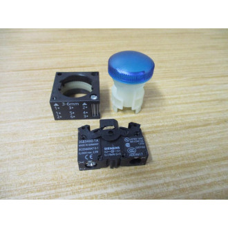 Siemens 3SB3 240-6BA50 Blue 3B32406BA50 Complete - New No Box