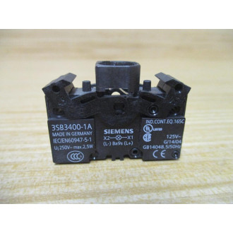 Siemens 3SB3 204-6BA40 Green 3SB32046BA40 Complete - New No Box