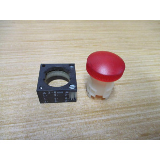 Siemens 3SB3 248-6BA20 Red 3SB32486BA20 W Base - New No Box