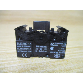 Siemens 3SB3 212-6AA40 Green 3SB32126AA40 Complete - New No Box