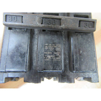 Siemens BQ3-B030 ITE Circuit Breaker 30A 3P BQ3B030 (Pack of 2) - Used