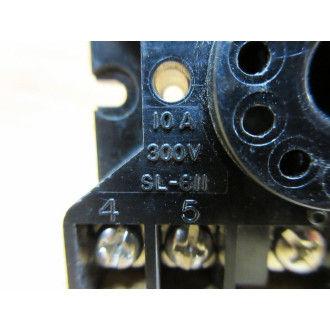 Gould SL-611 Relay Socket SL611 - New No Box