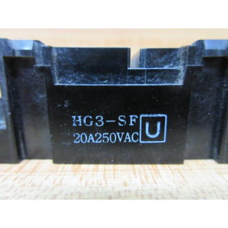 Matsushita HG3-SF Relay Socket HG3SF - Used