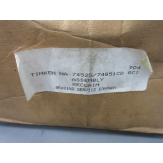 Timken 7452574851 CD Double Cup Tapered Roller Bearing - Refurbished