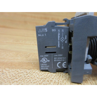 ABB CBK-EST6IFL2R E-Stop Button CBKEST6IFL2R