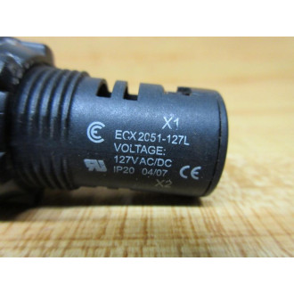 Automation Direct ECX2051-127L Pilot Light ECX2051127L - Used