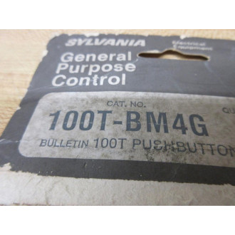 Sylvania 100T-BM4G Push Button 100TBM4G (Pack of 5) - New No Box