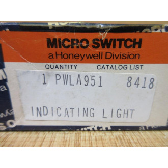 Honeywell PWLA951 Micro-Switch Indicator Light