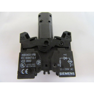 Siemens 3SB3403-1RB LED Module