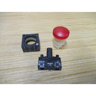 Siemens 3SB3 252-6BA20 Red 3SB32526BA20 Complete - New No Box