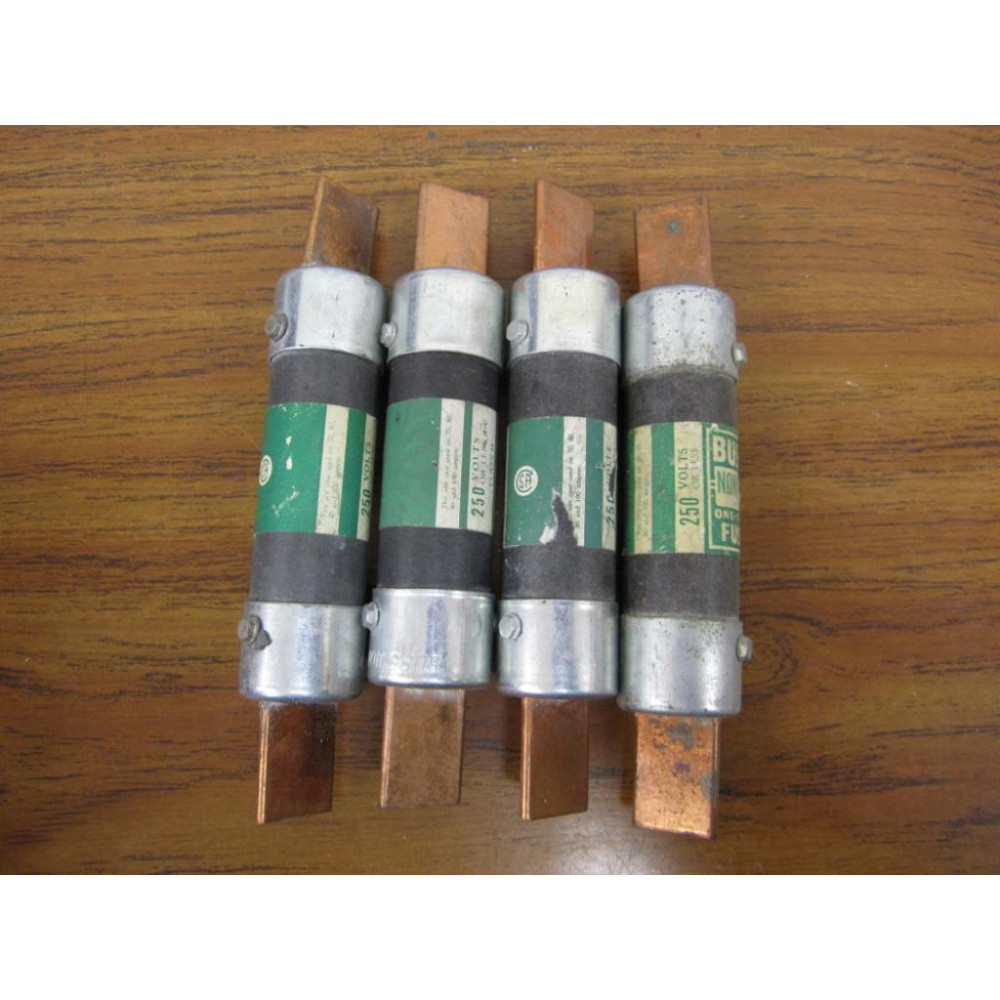 Buss NON-100 Bussmann Fuse Cross Ref 1DH28 (Pack of 4) - New No Box