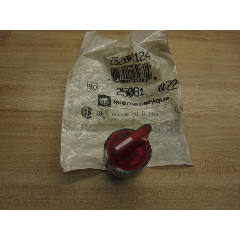Telemecanique ZB2BK124 Selector Switch 2 Position