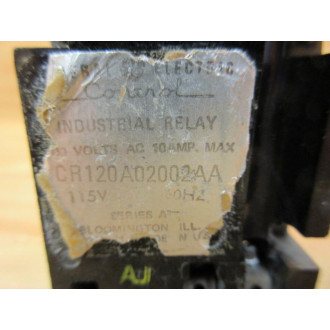 GE General Electric CR120A02002AA Industrial Relay - Used