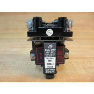 Allen Bradley 700-C200A1 Control Relay 700C200A1 W85A86 Coil - New No Box