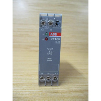 ABB CT-ERE On Delay Time Relay 1SVR550910R0400 Missing Screw - Used